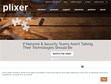 Tablet Screenshot of plixer.com